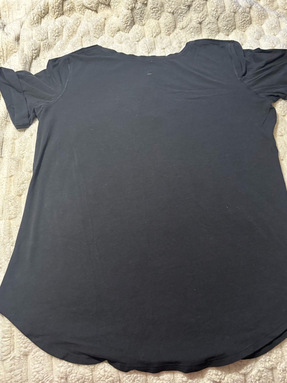 lululemon athletica Black Short Sleeve Women's Tee
